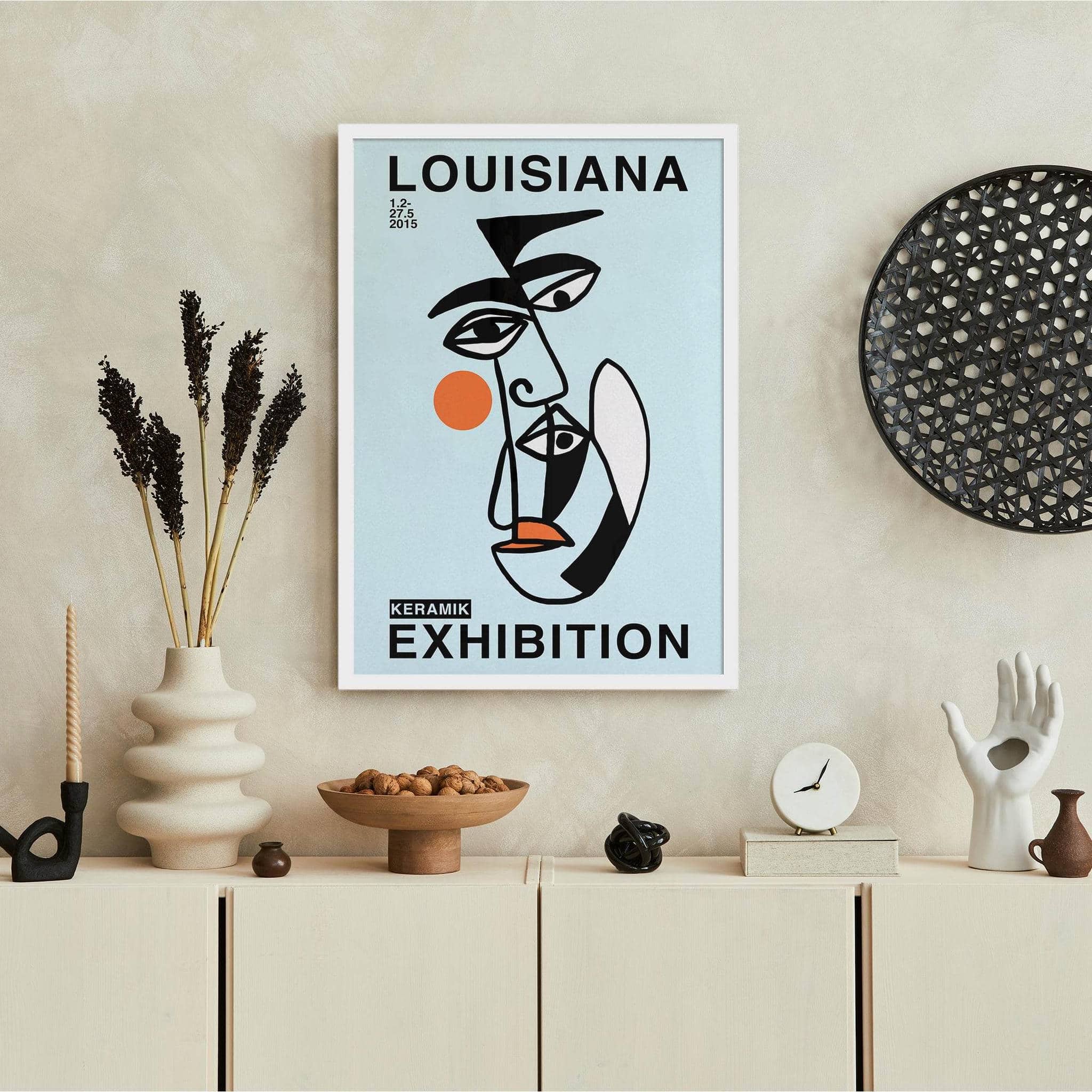 Picasso Louisiana Keramik Exhibition Poster – HypeSheriff