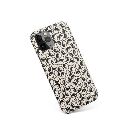 iPhone Case with Abstract Pattern