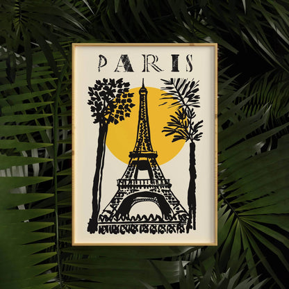 Paris Travel Poster - HypeSheriff