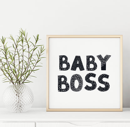Baby Boss Print