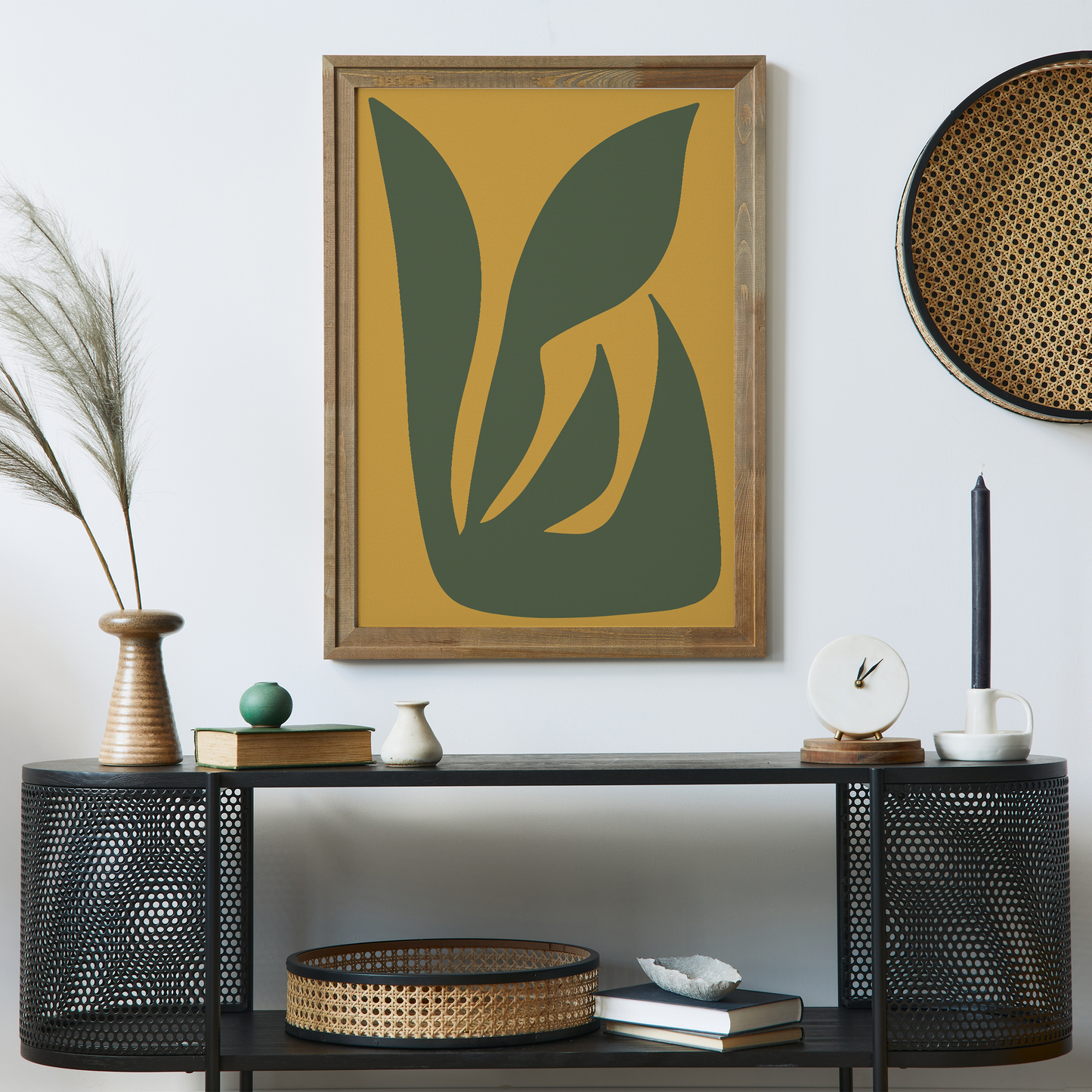 Green Leaf Poster