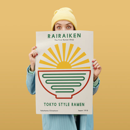 Rairaiken, Tokyo Ramen Poster