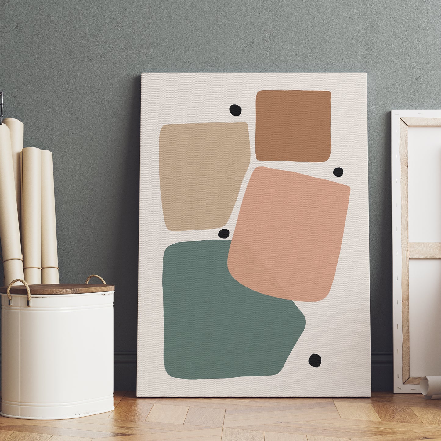 Modern Minimalist Art Canvas Print