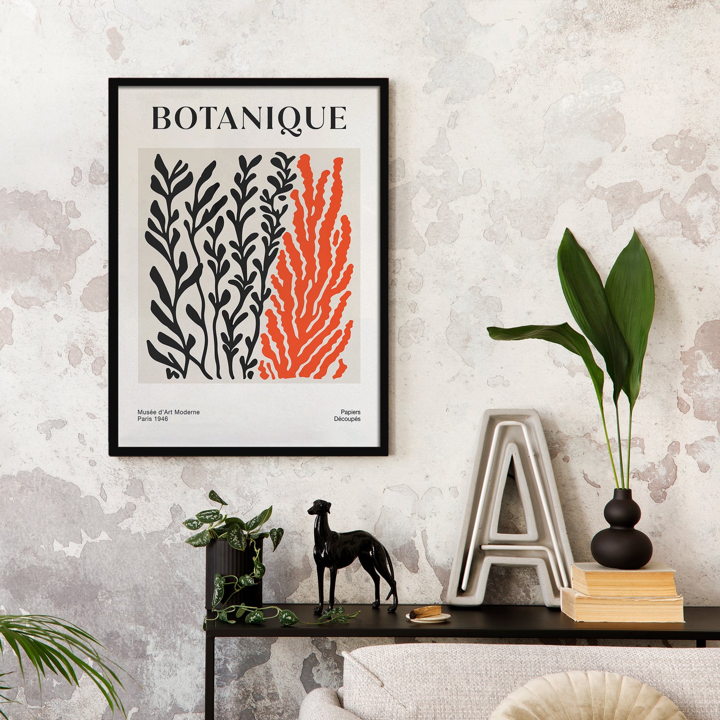 Botanical Corals Poster