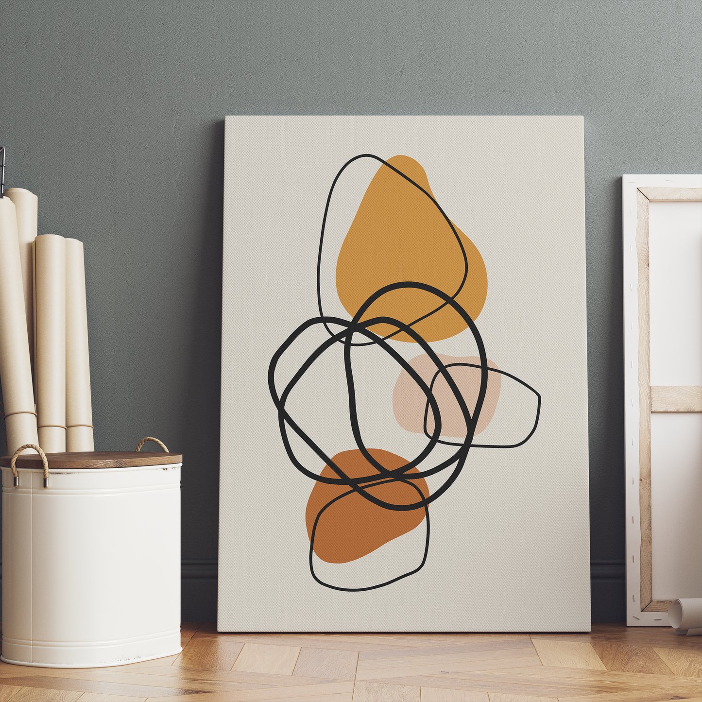 Abstract Modern Wall Art Canvas Print