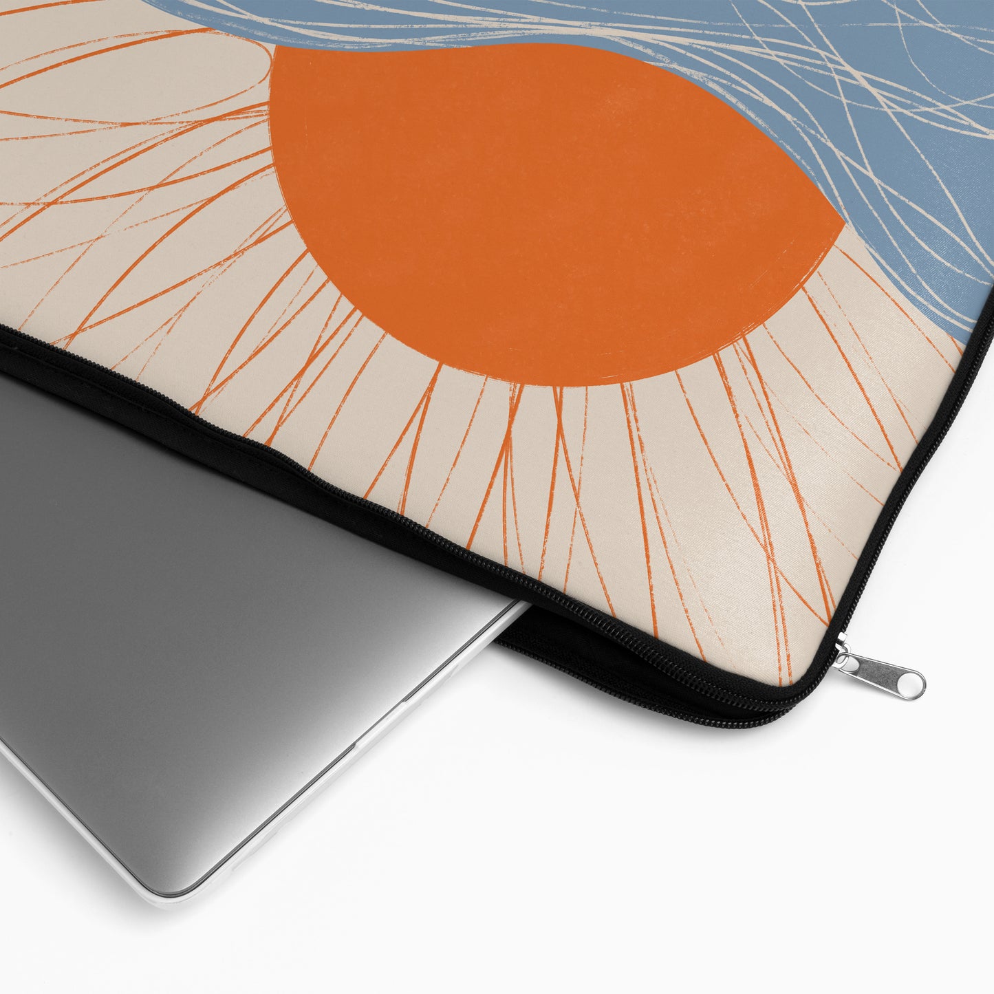 Blue & Orange Sunset - Laptop Sleeve