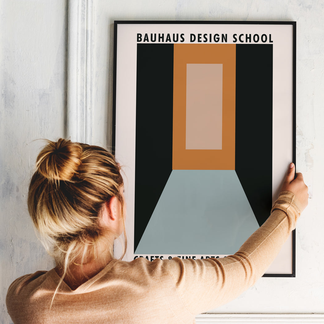 Bauhaus Inspired Poster