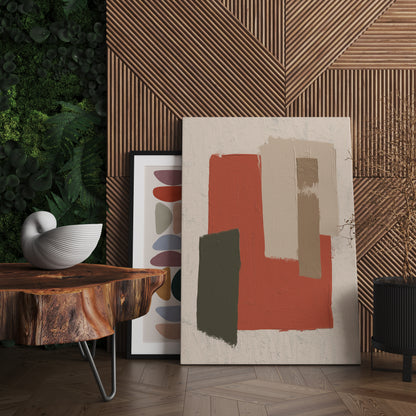 Modern Color Blocks Canvas Print