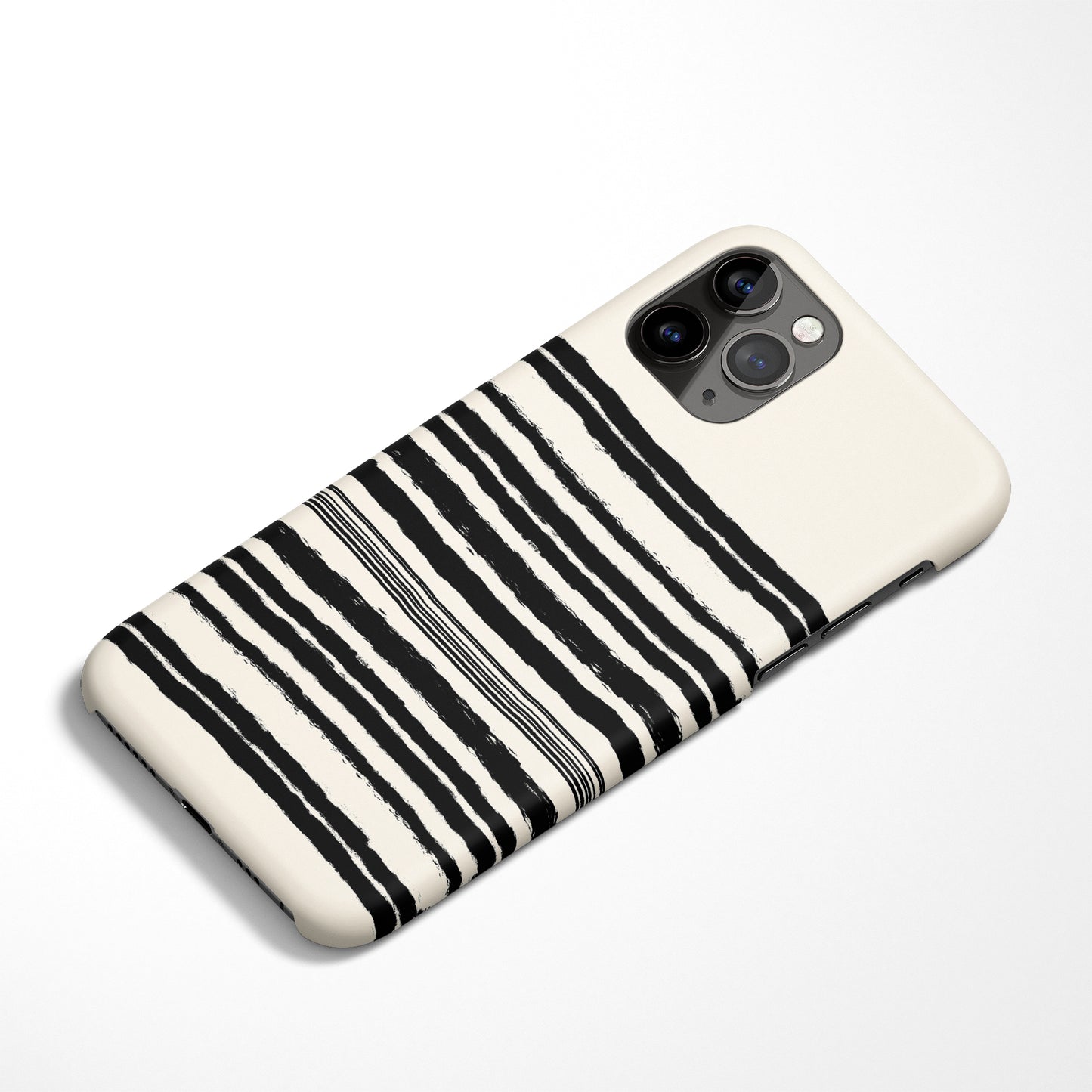 Black Stripes iPhone Case