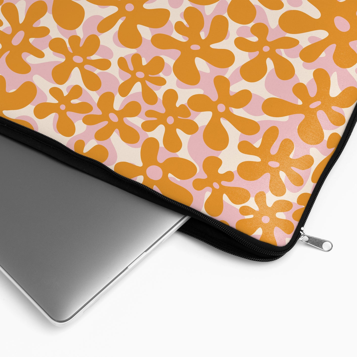 Yellow Flowers Pattern- Laptop Sleeve