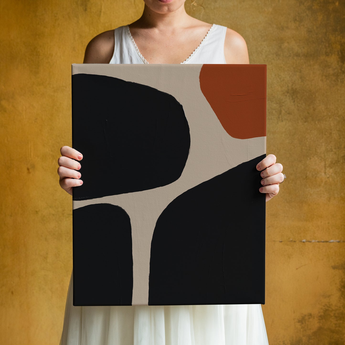 Abstract Modern Composition Canvas Print