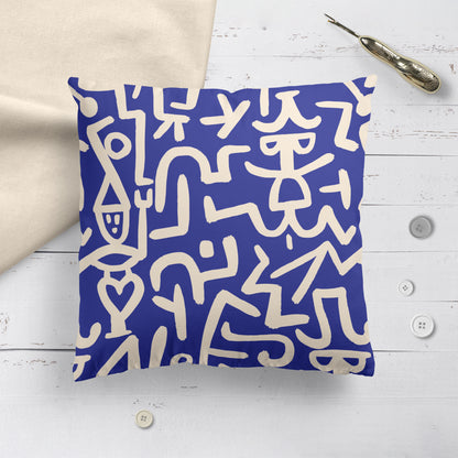 Pillow with P. Klee Artwork