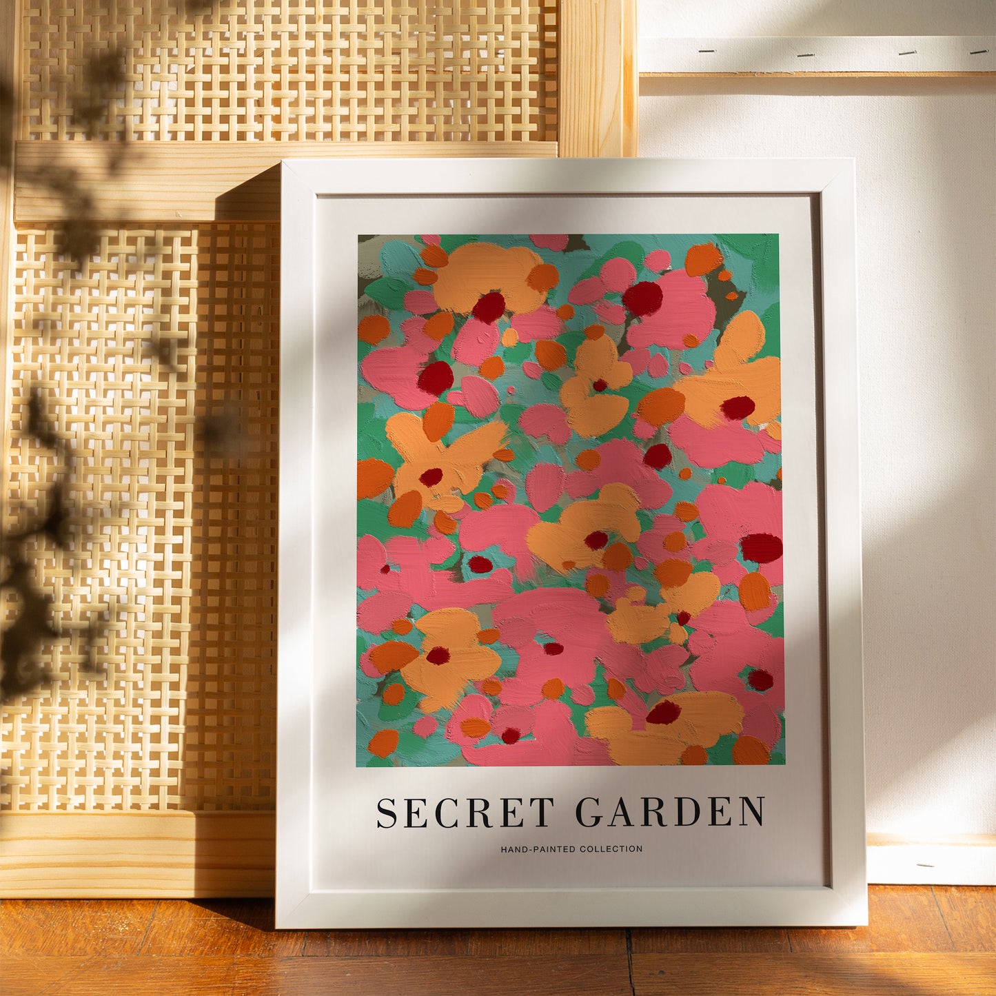 Secret Garden Artistic Painted Poster