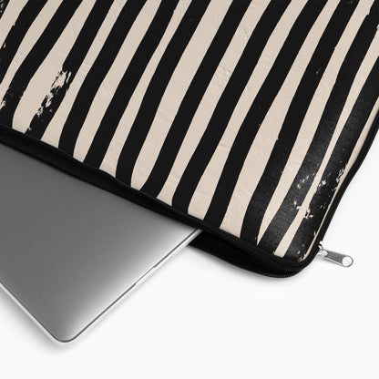 Painted Black Lines - Laptop Sleeve