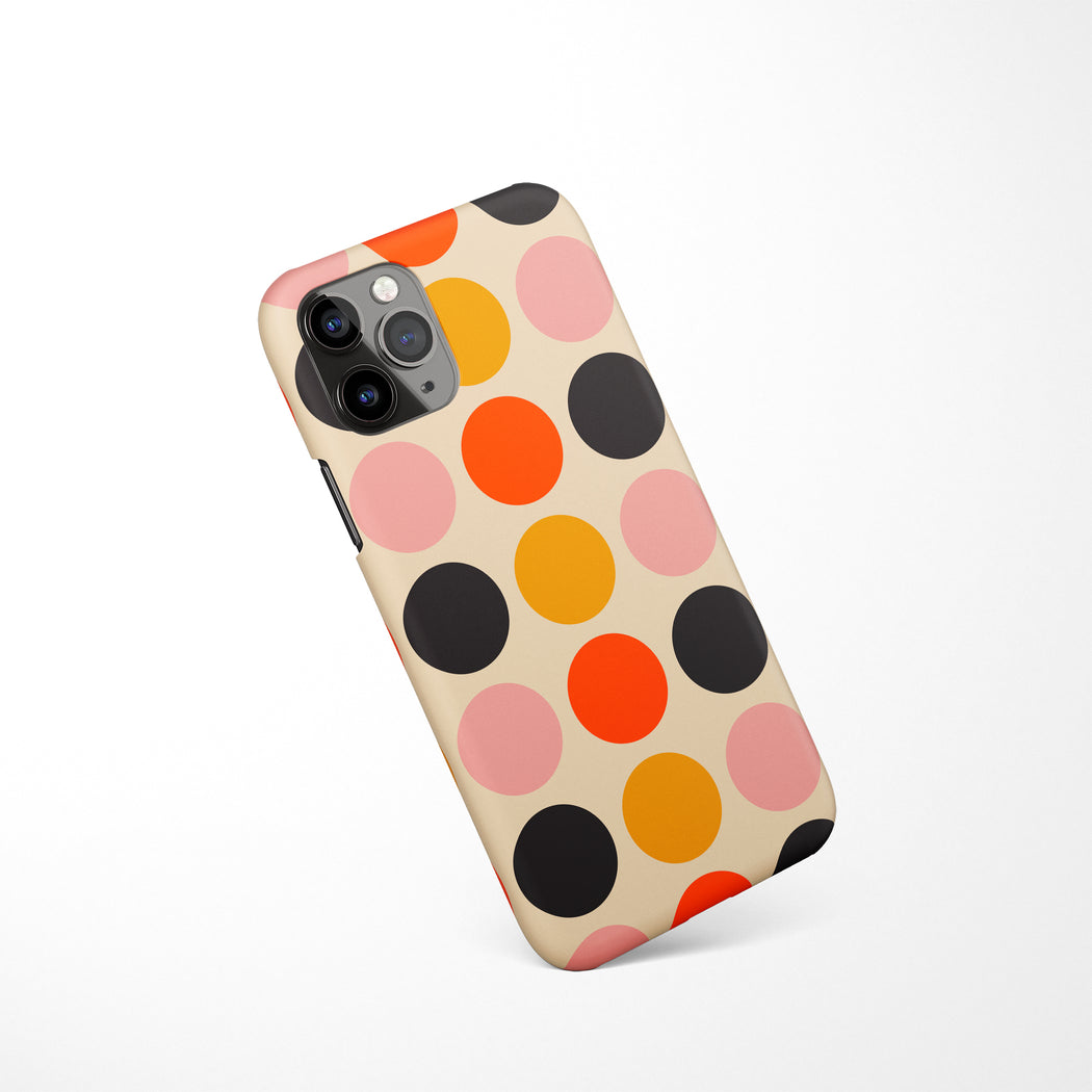 Abstract Dots iPhone Case