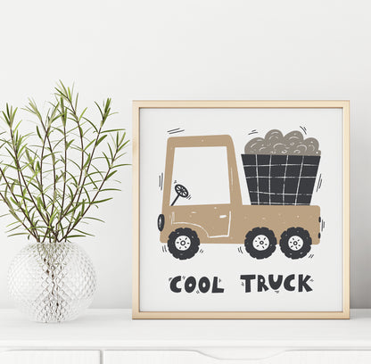 Cool Truck Print