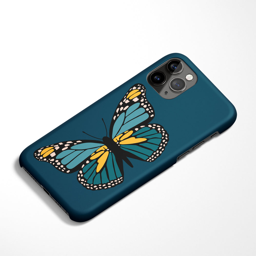 Blue Butterfly iPhone CAse