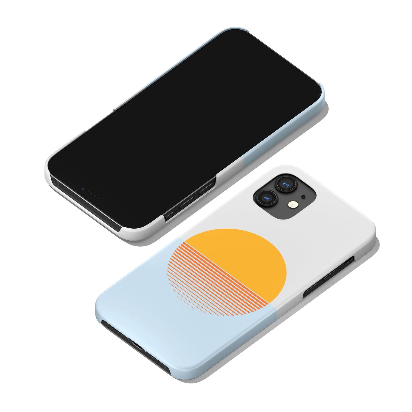 Sunrise Blue iPhone Case