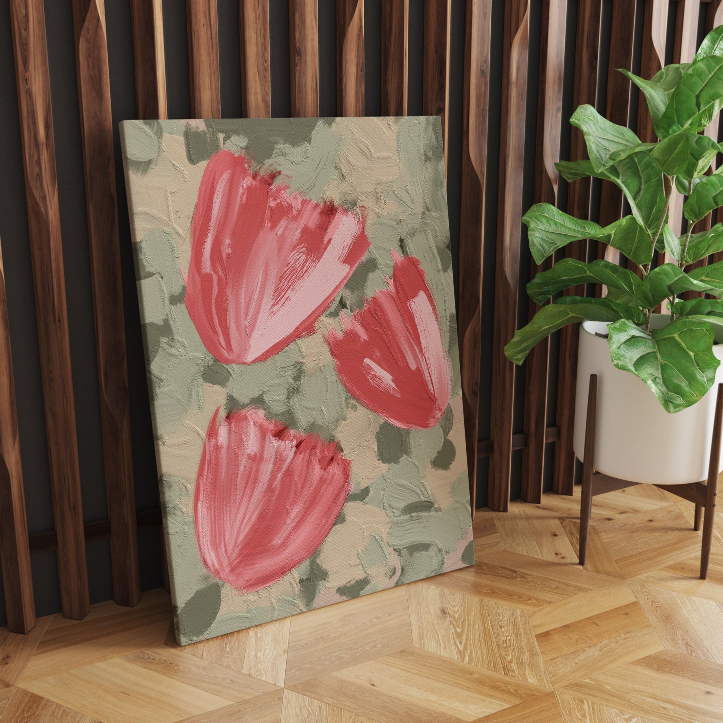 Floral Painting Canvas Print