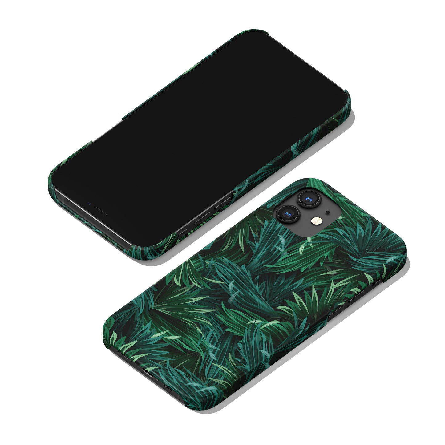 Green Tropical Jungle iPhone Case