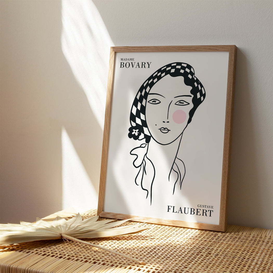 Madame Bovary, G. Flaubert Poster