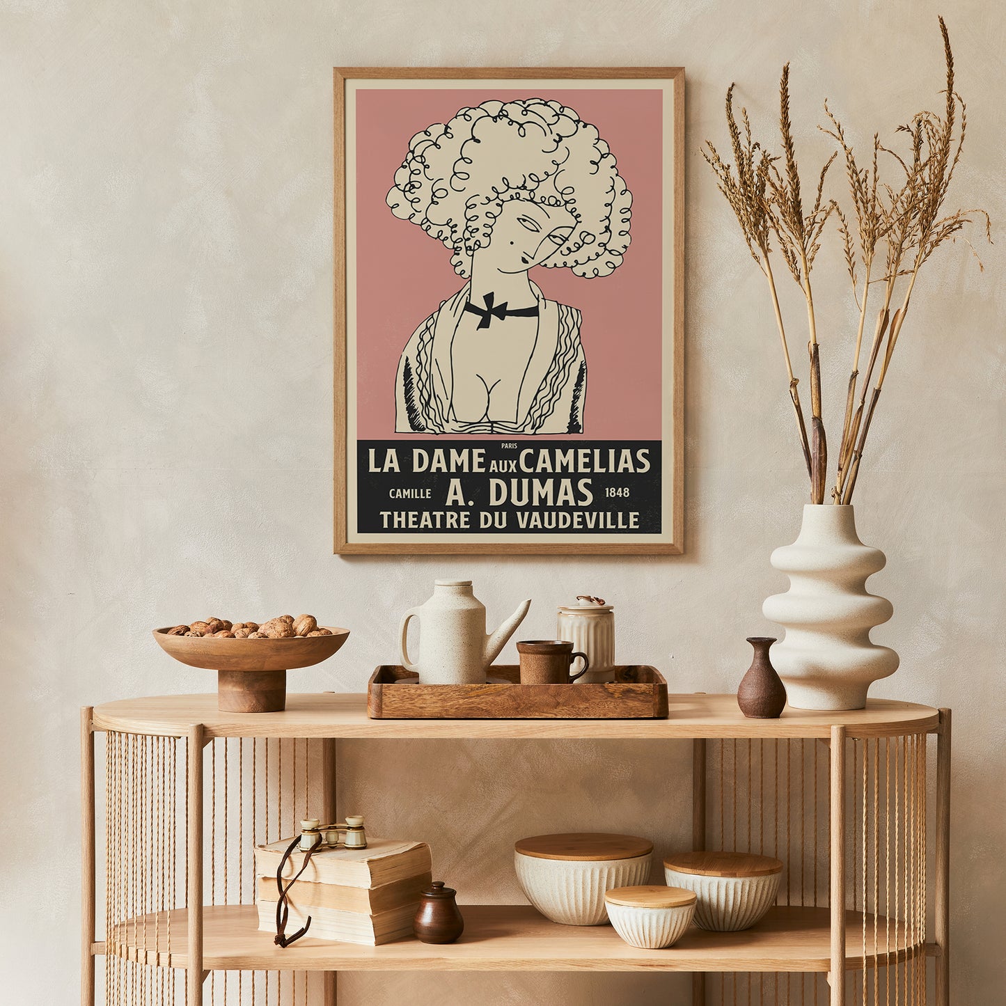 A. Dumas, Camille Poster