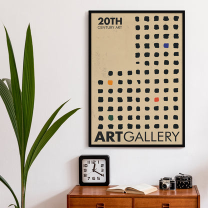 20th Art Gallery Poster