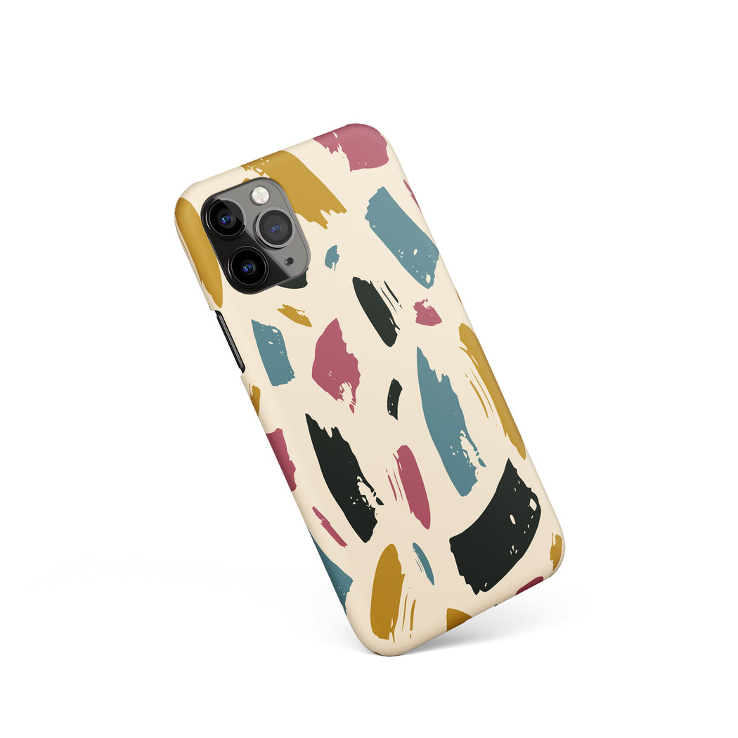iPhone Case with Abstract Art
