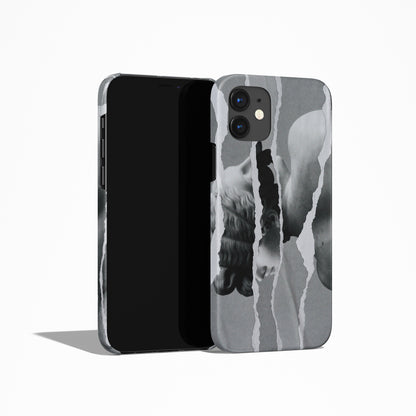 B&W Woman Collage iPhone Case