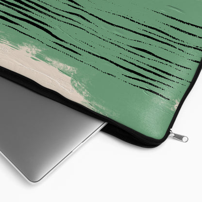 Green Painting Art - Laptop Sleeve