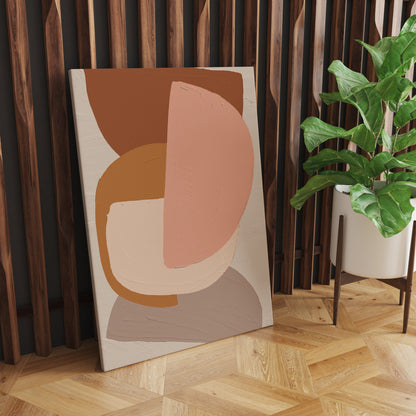 Color-Blocking Modern Canvas Print