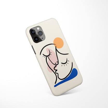 Picasso Kiss iPhone Case