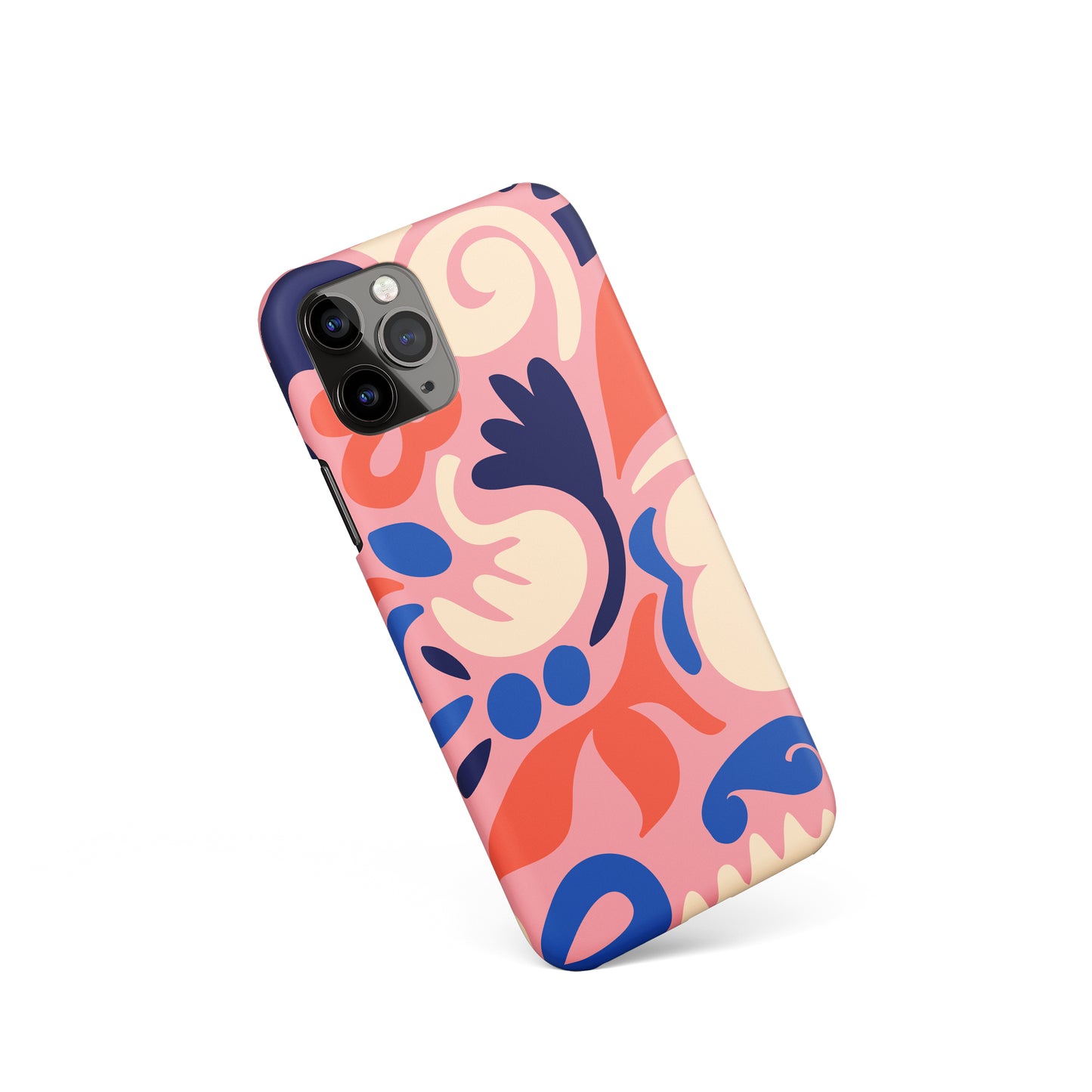 Pink Cut Outs iPhone Case