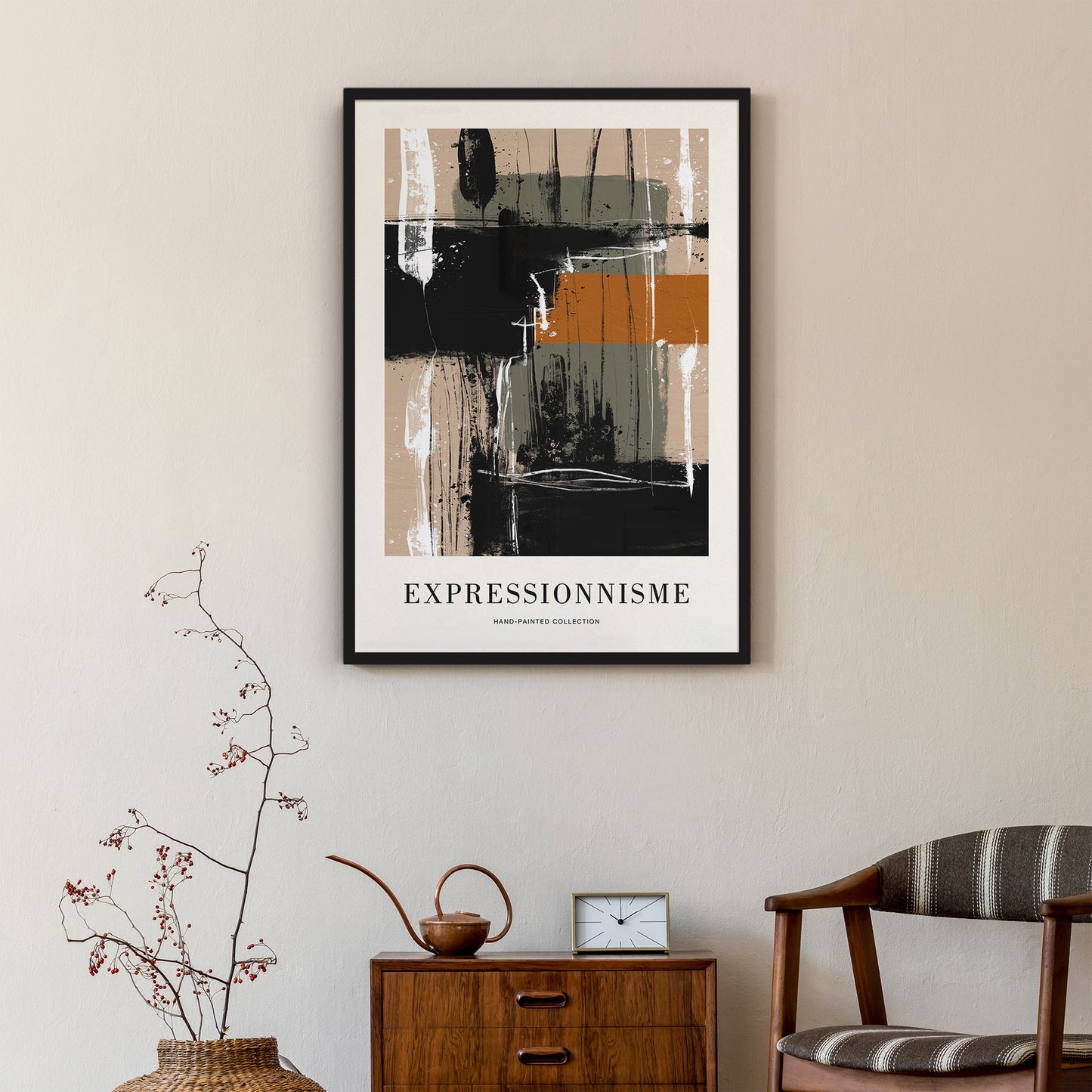 Abstract Expressionism Poster