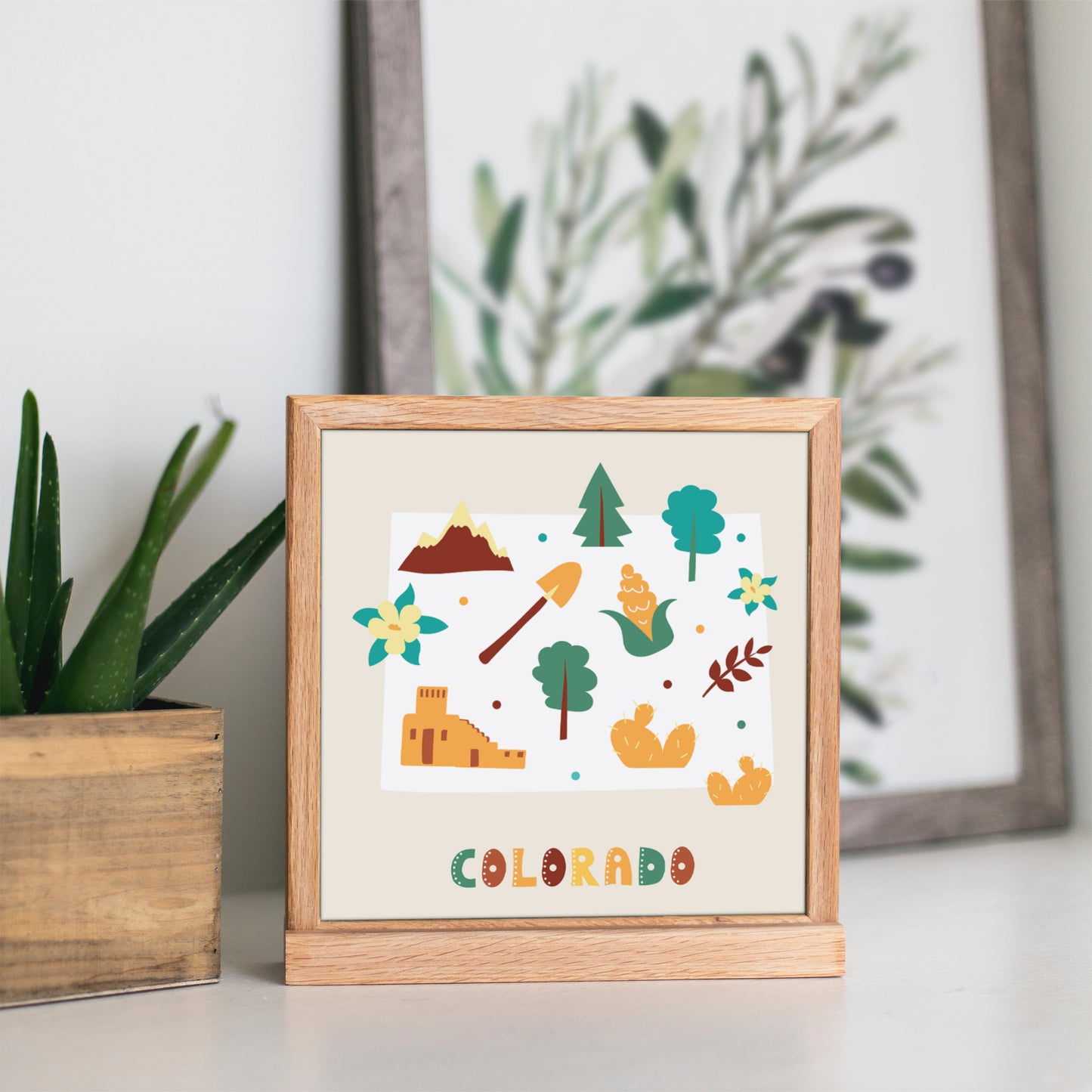 Colorado, Travel Print