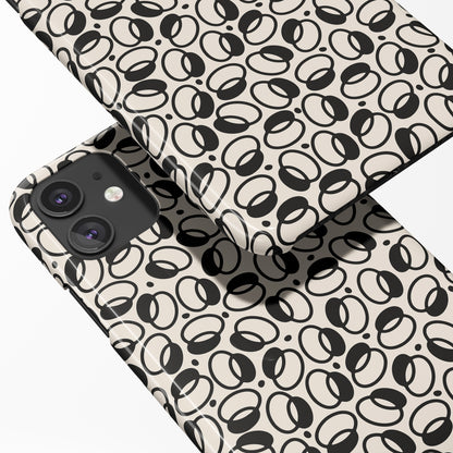 iPhone Case with Abstract Pattern