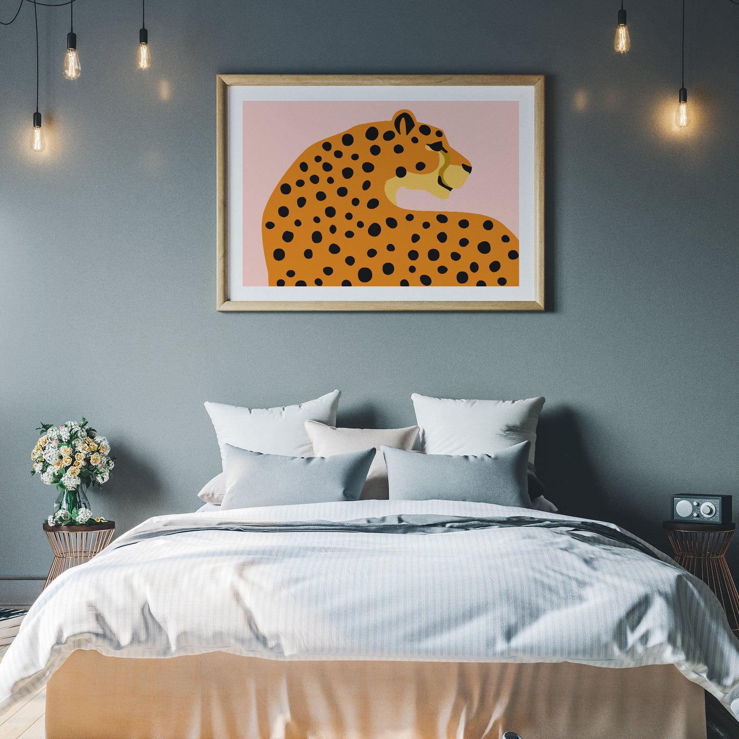 Leopard Art Poster