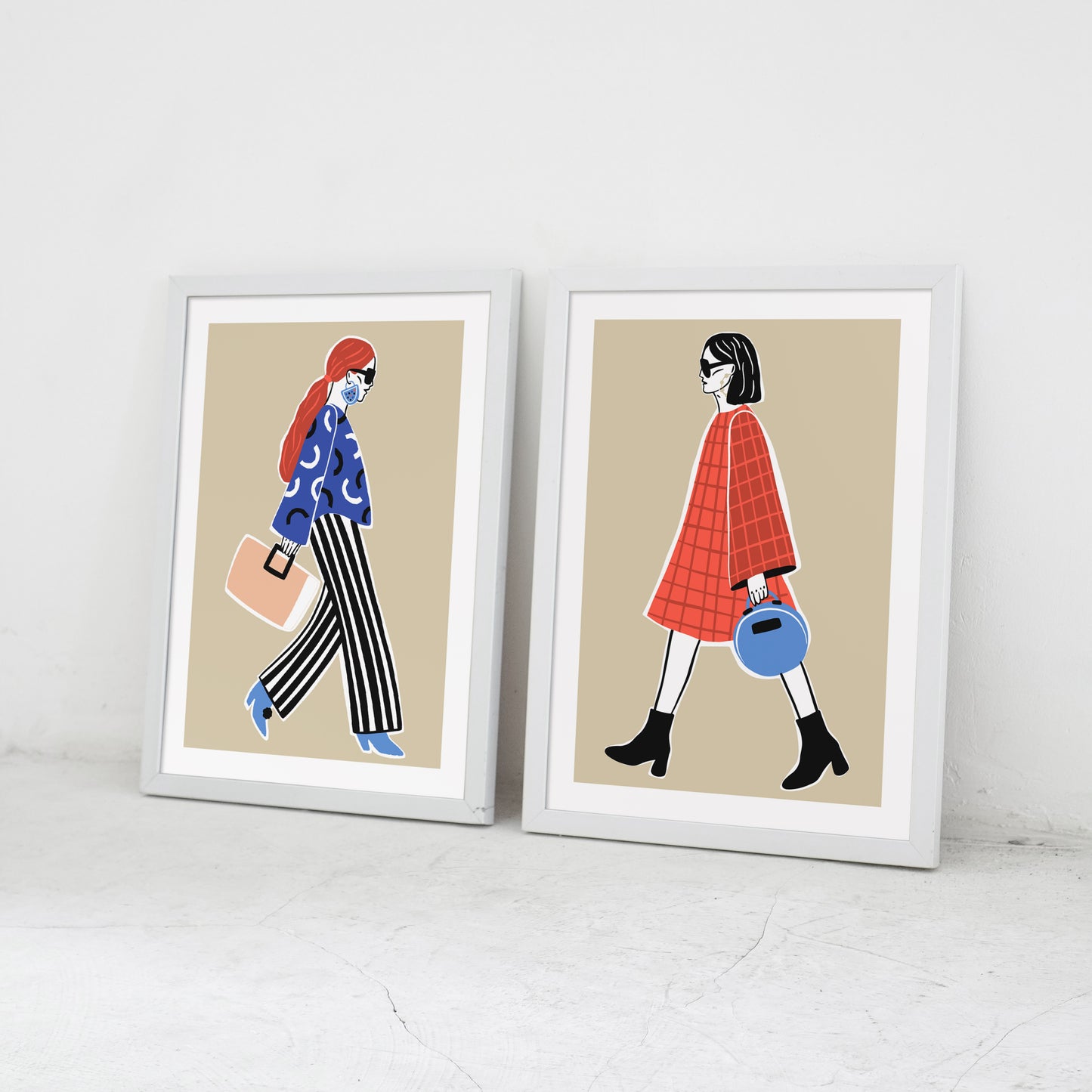 Set of 2 Fashion Vogue Inspired Posters