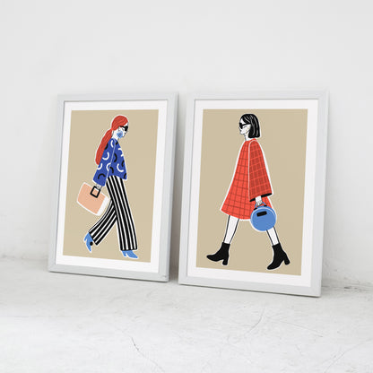 Set of 2 Fashion Vogue Inspired Posters