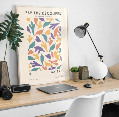 Papiers Découpés Poster