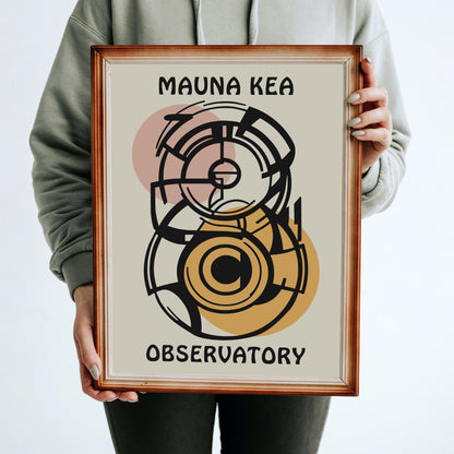 Mauna Kea Space Art Print
