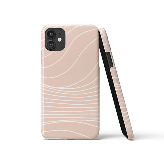 Pink Abstract iPhone Case