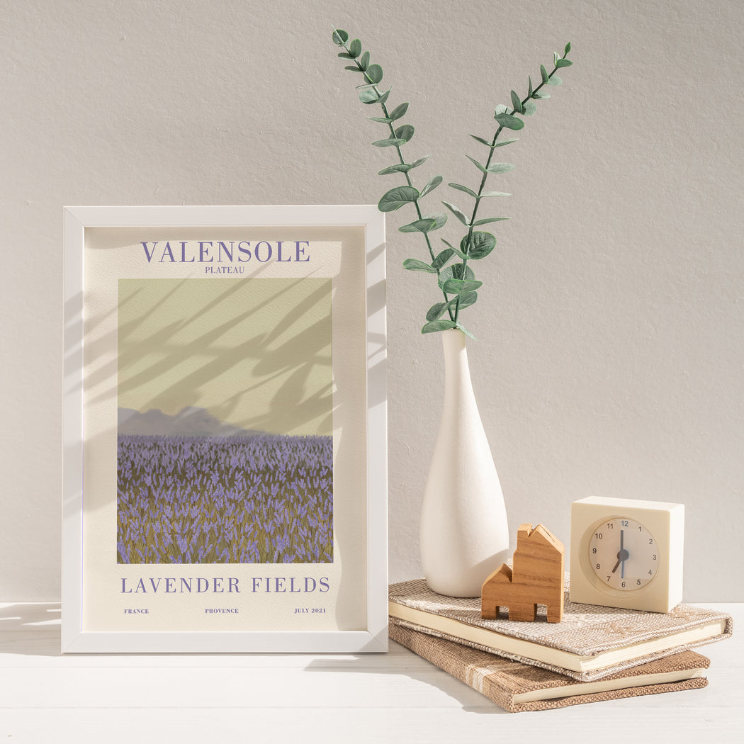 Valensole Plateau, France Poster