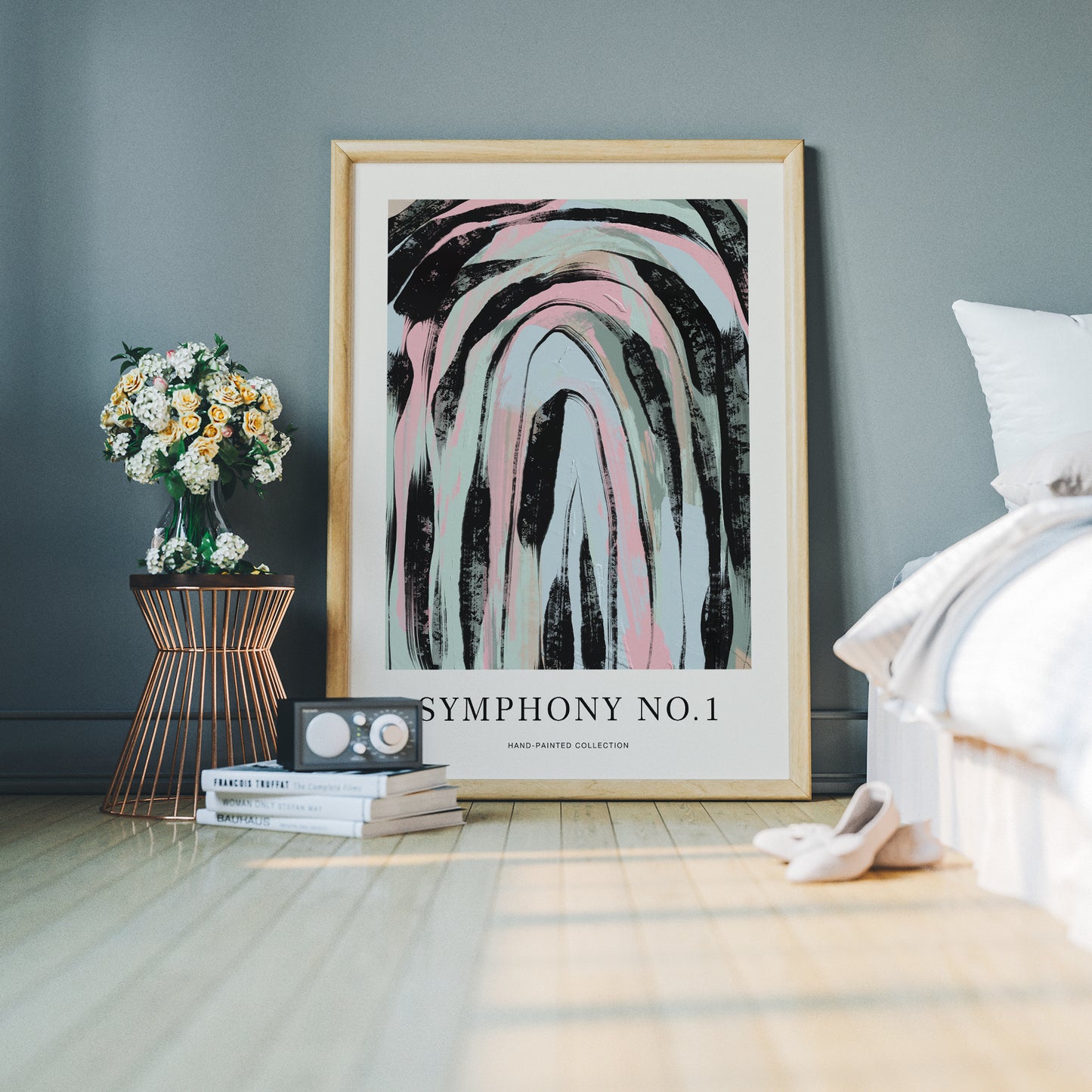 Symphony No.1 Abstract Poster