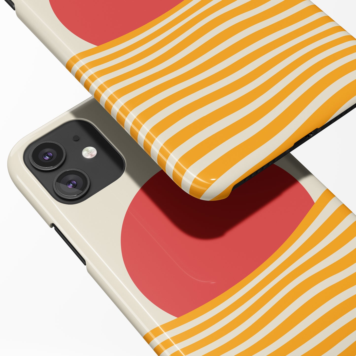 Abstract Sunset iPhone Case
