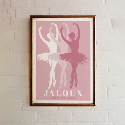 Jaloux Pink Ballet Poster