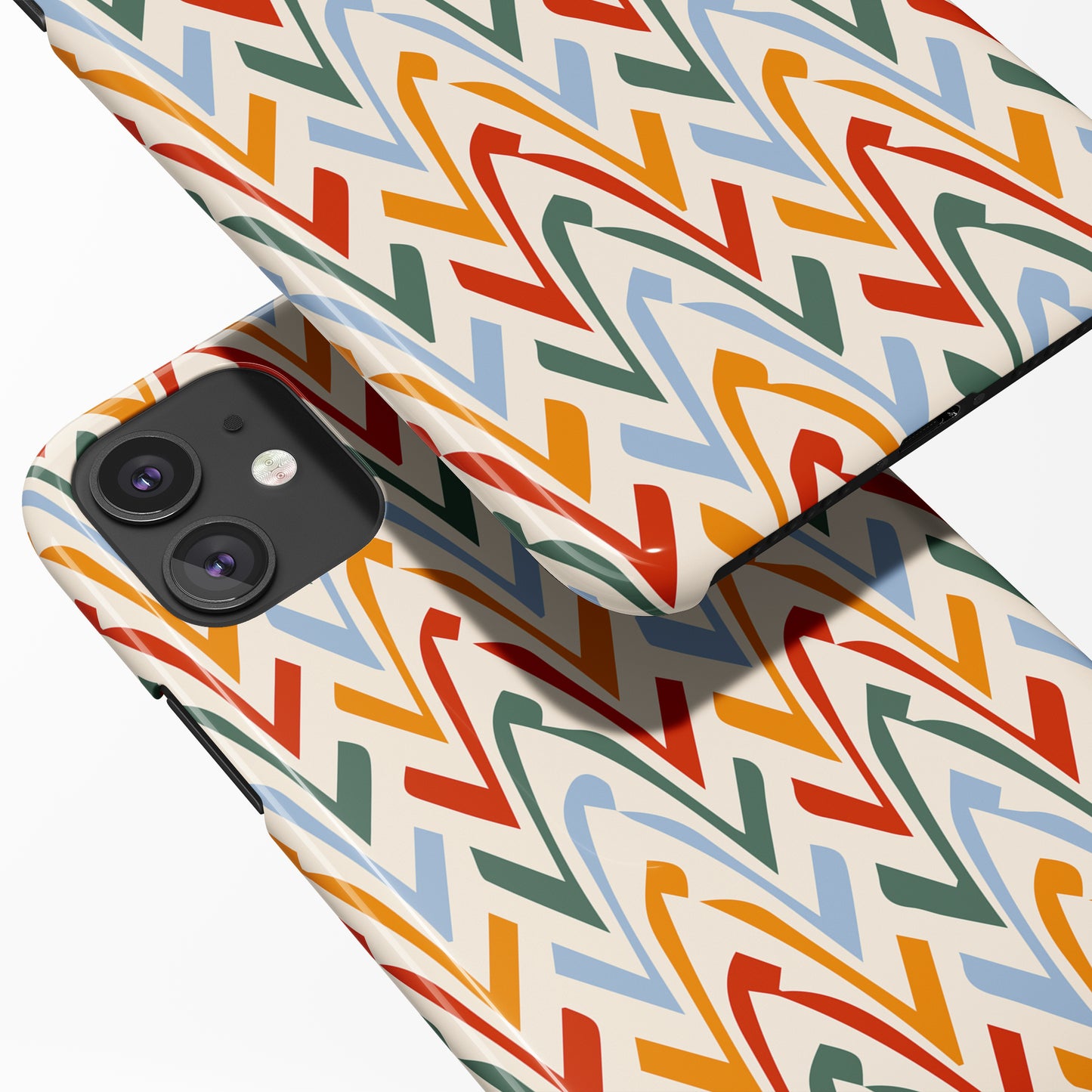 Colorful Shapes iPhone Case