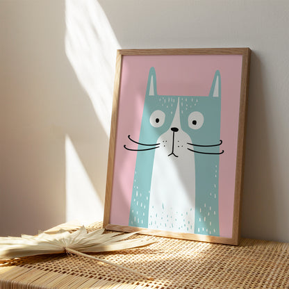 Funny Cat Poster