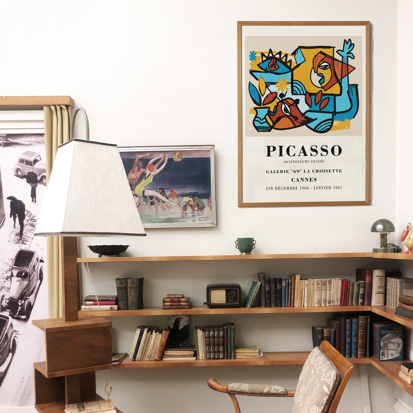 Picasso Exhibition 1961 Poster