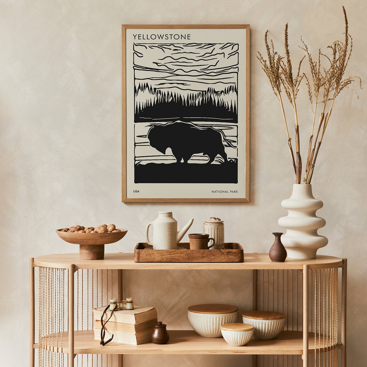 Yellowstone National Park Poster